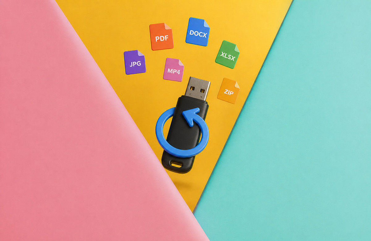 So stellen Sie Daten von einem formatierten USB-Laufwerk wieder her