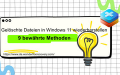 Gelöschte Dateien in Windows 11 wiederherstellen
