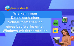 Daten nach Schnellformatierung wiederherstellen
