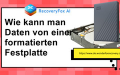 Daten von formatierter Festplatte wiederherstellen