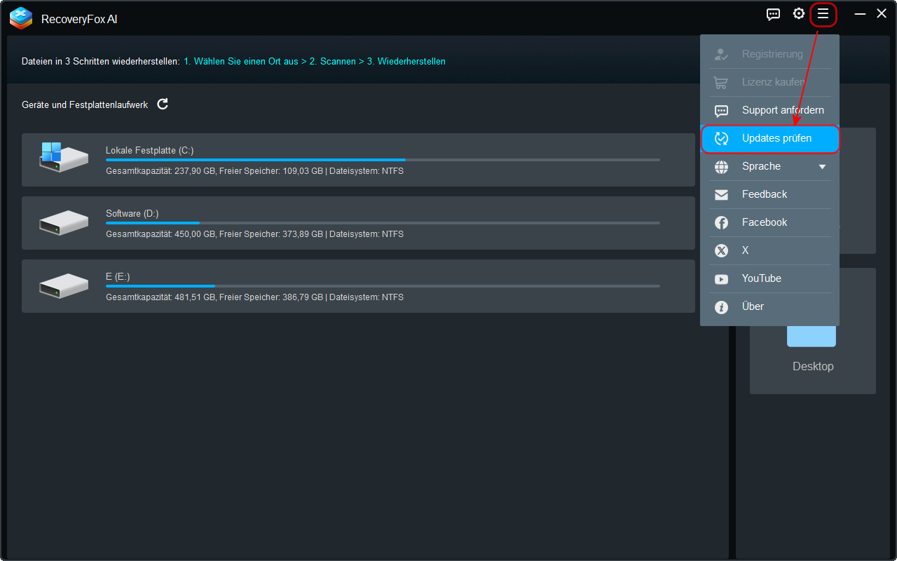 Update RecoveryFox AI