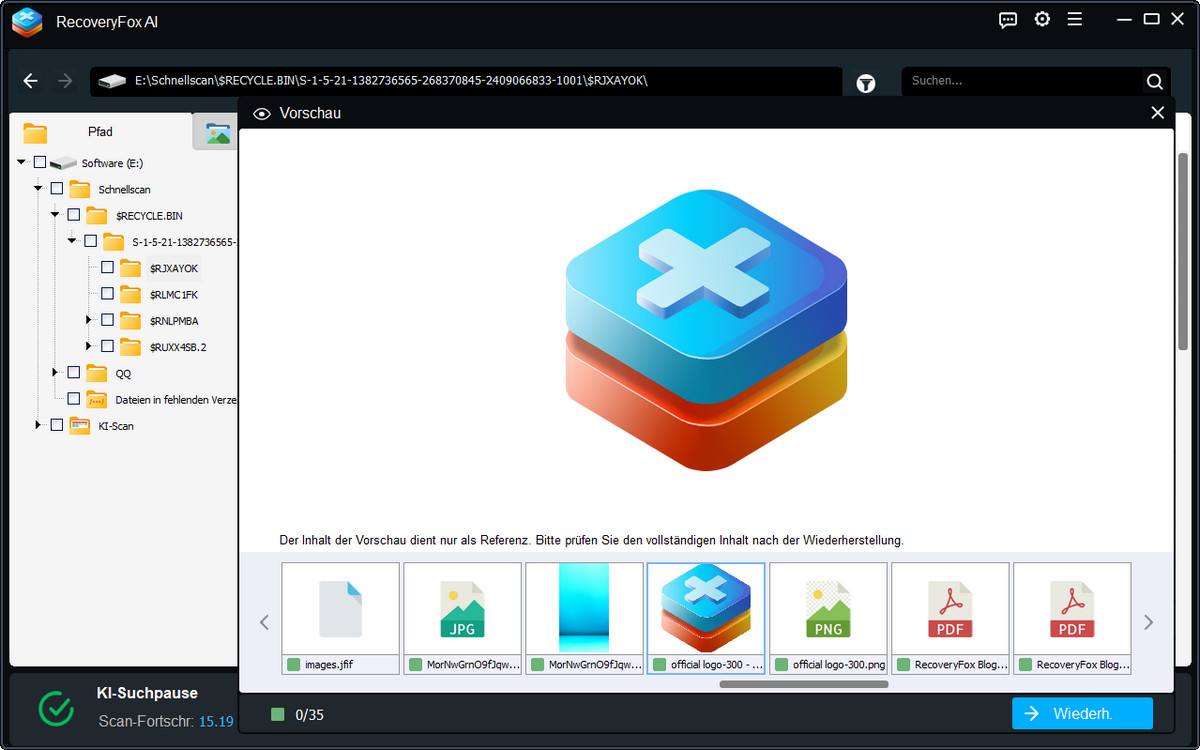 Dauerhaft gelöschte Dateien in Windows 11 wiederherstellen
